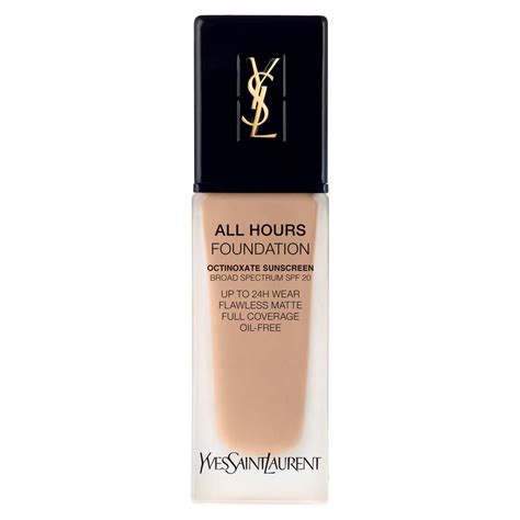 YSL BD25 Warm Beige All Hours Full Coverage Matte.